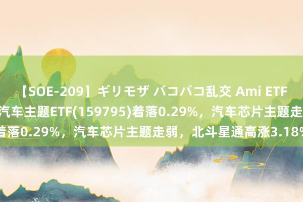 【SOE-209】ギリモザ バコバコ乱交 Ami ETF最前方 | 汇添富中证智能汽车主题ETF(159795)着落0.29%，汽车芯片主题走弱，北斗星通高涨3.18%