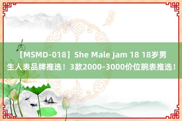 【MSMD-018】She Male Jam 18 18岁男生人表品牌推选！3款2000-3000价位腕表推选！