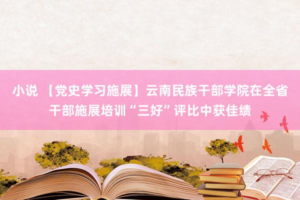 小说 【党史学习施展】云南民族干部学院在全省干部施展培训“三好”评比中获佳绩